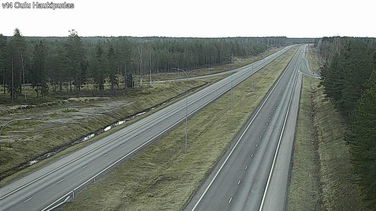 Kelikamerat Kuva Tie 4 Oulu, Haukipudas, Oulu, Pohjois-Pohjanmaa
