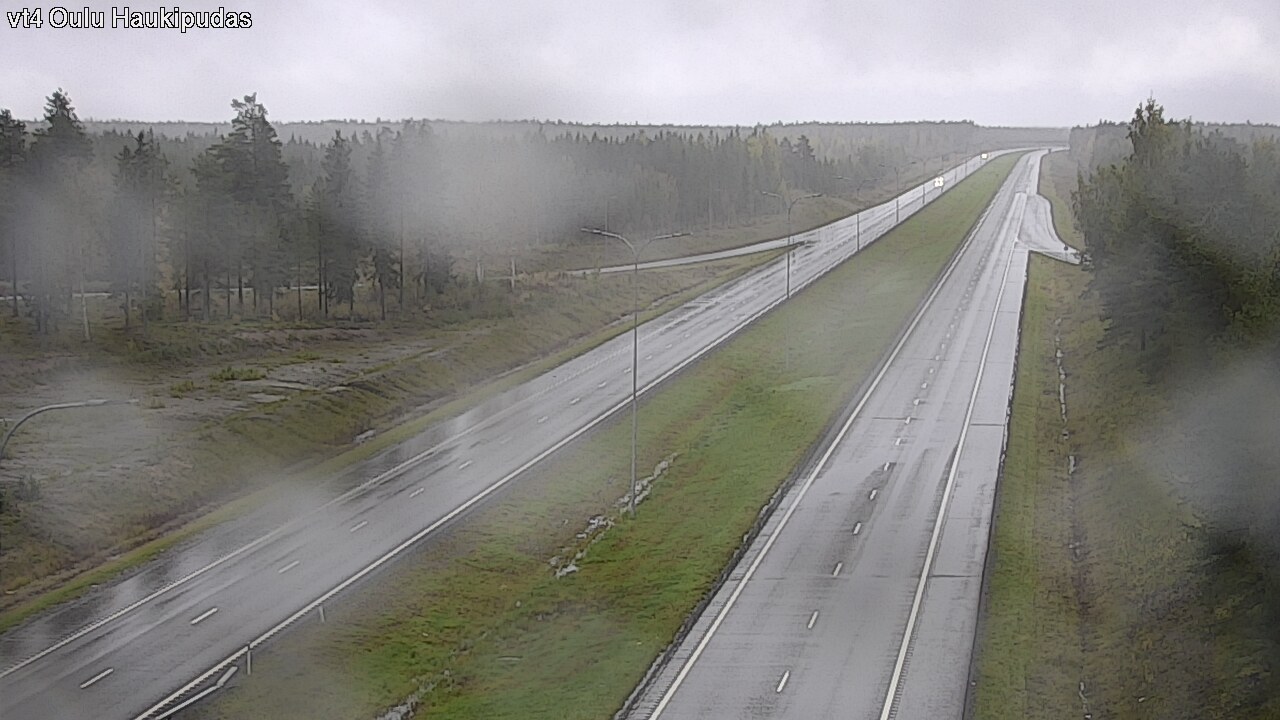 Weather Camera Image Road 4 Oulu, Haukipudas, Oulu, Pohjois-Pohjanmaa