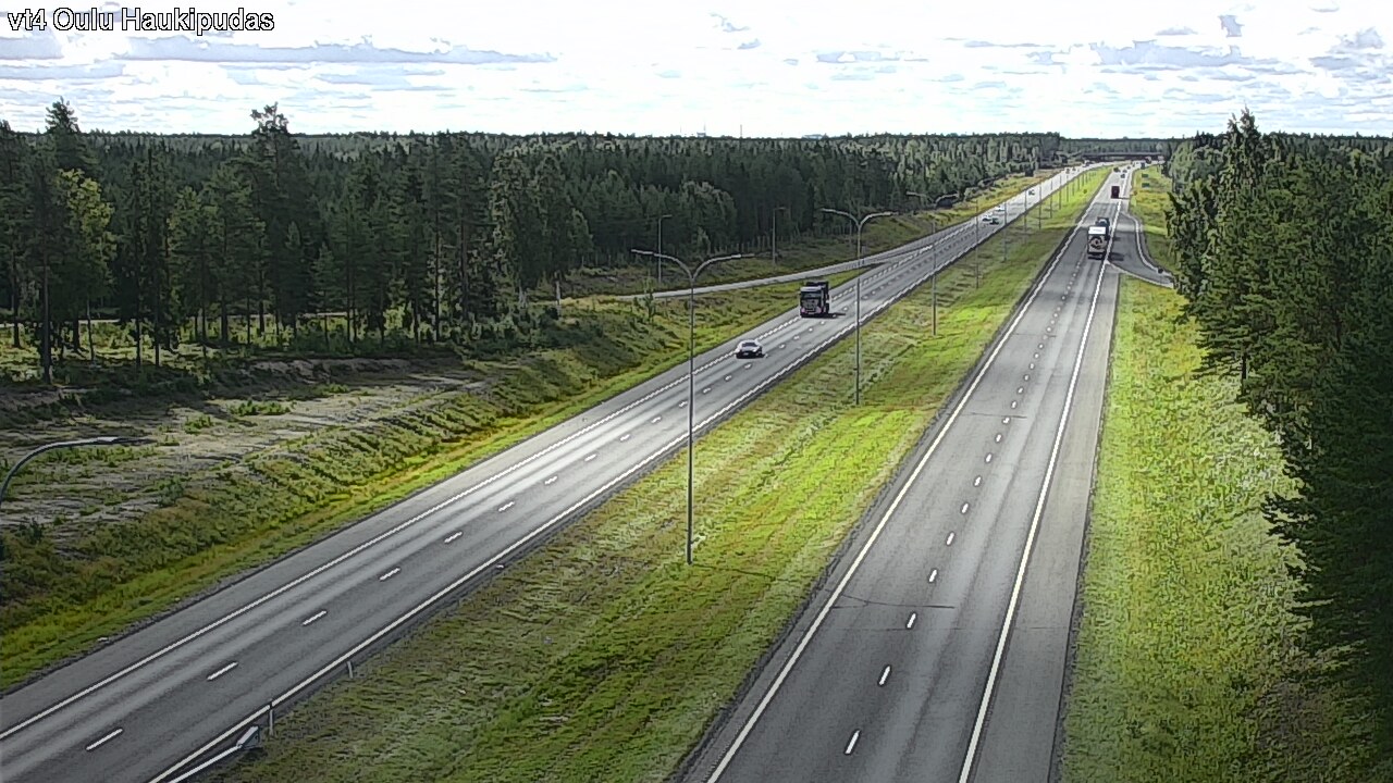 Kelikamerat Kuva Tie 4 Oulu, Haukipudas, Oulu, Pohjois-Pohjanmaa