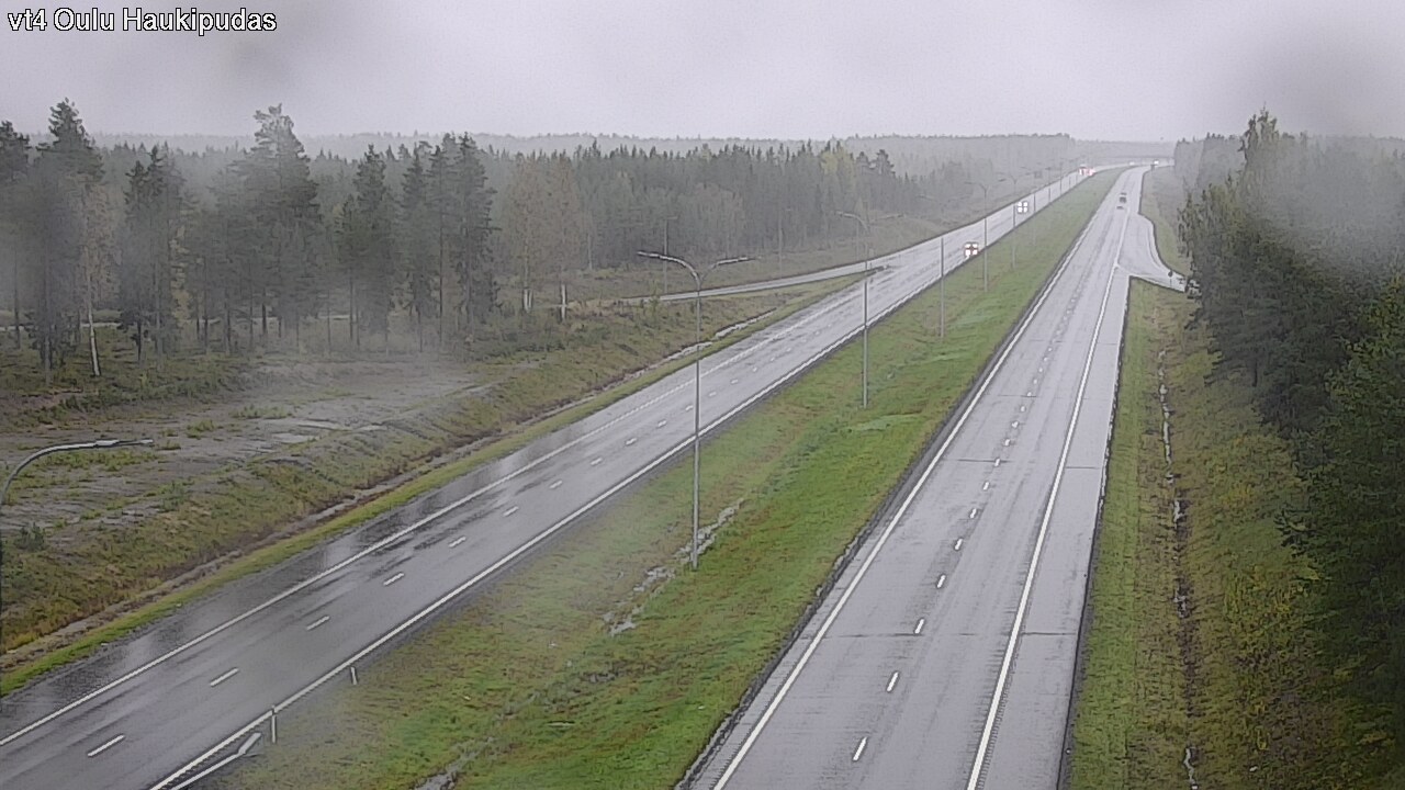 Weather Camera Image Road 4 Oulu, Haukipudas, Oulu, Pohjois-Pohjanmaa