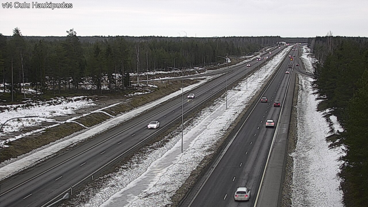 Kelikamerat Kuva Tie 4 Oulu, Haukipudas, Oulu, Pohjois-Pohjanmaa