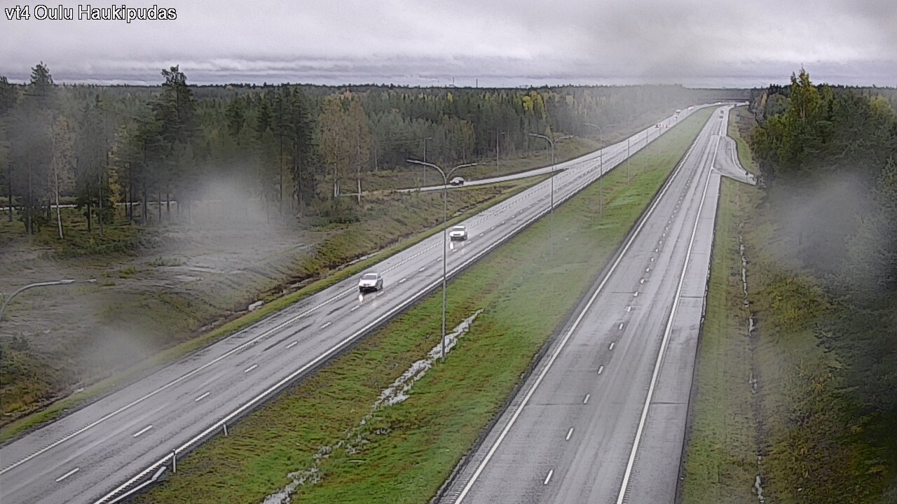 Weather Camera Image Road 4 Oulu, Haukipudas, Oulu, Pohjois-Pohjanmaa