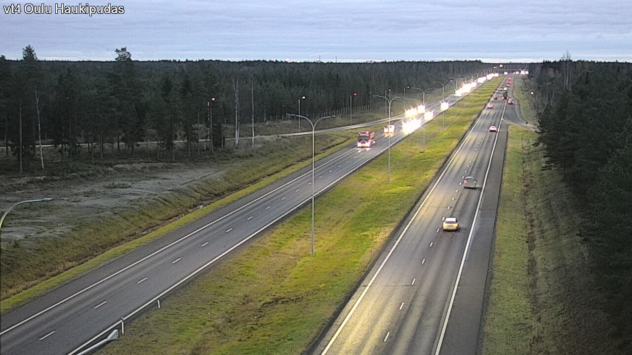Kelikamerat Kuva Tie 4 Oulu, Haukipudas, Oulu, Pohjois-Pohjanmaa
