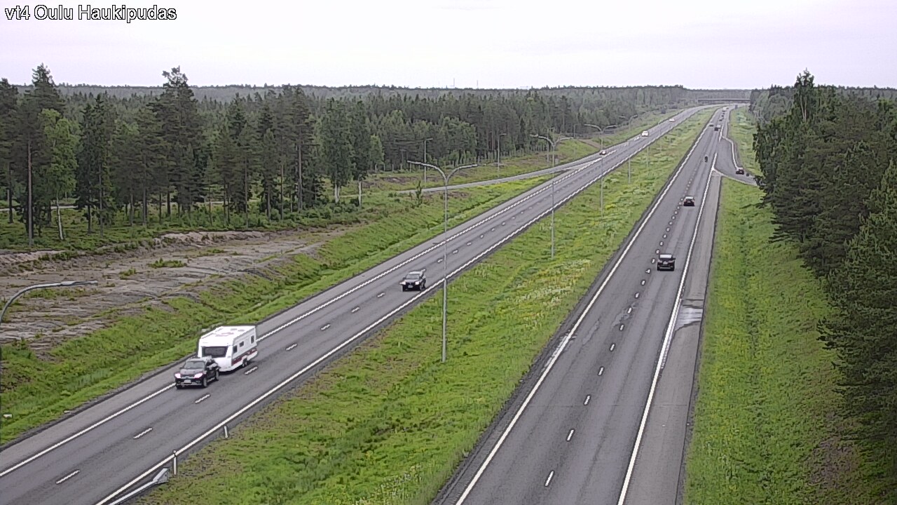 Kelikamerat Kuva Tie 4 Oulu, Haukipudas, Oulu, Pohjois-Pohjanmaa