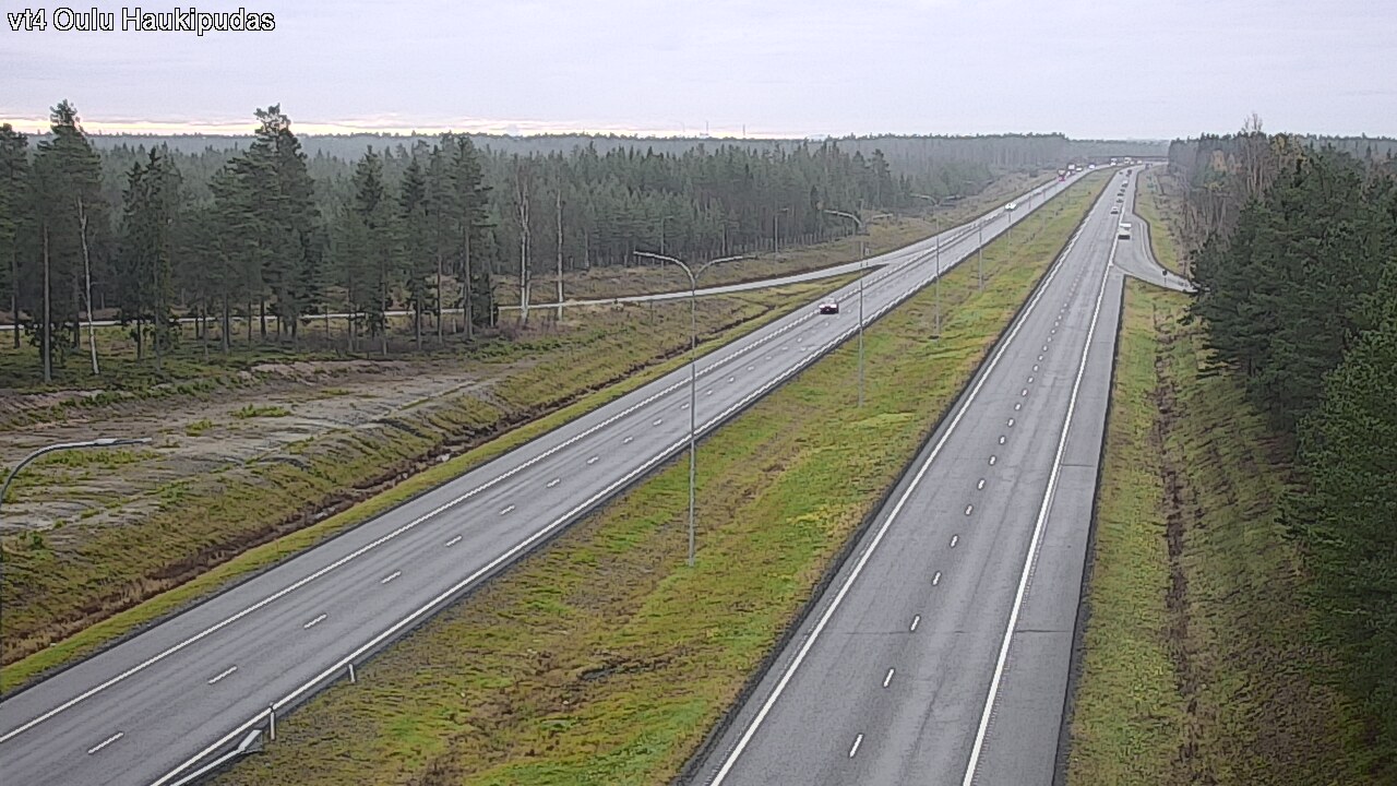 Kelikamerat Kuva Tie 4 Oulu, Haukipudas, Oulu, Pohjois-Pohjanmaa