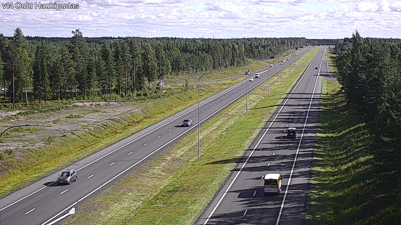 Kelikamerat Kuva Tie 4 Oulu, Haukipudas, Oulu, Pohjois-Pohjanmaa