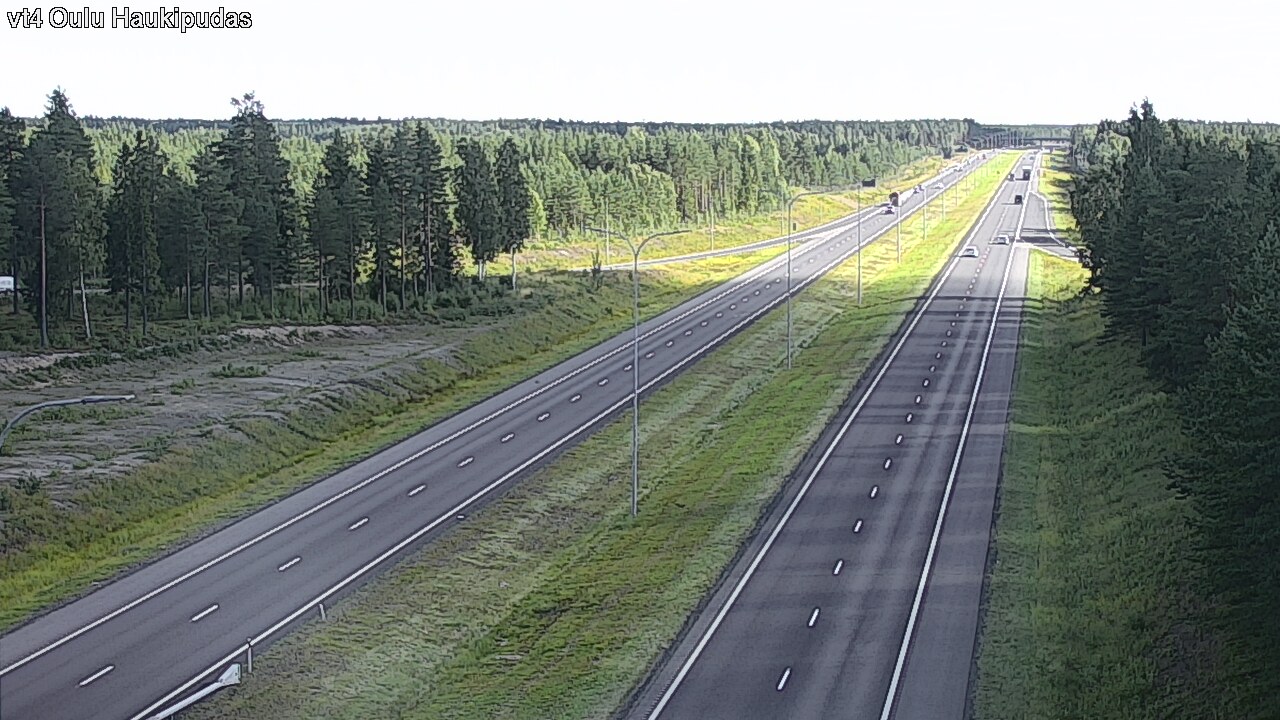Kelikamerat Kuva Tie 4 Oulu, Haukipudas, Oulu, Pohjois-Pohjanmaa