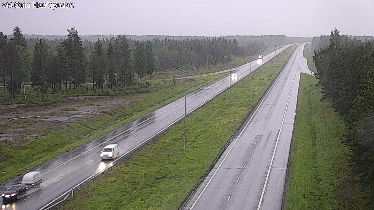 Kelikamerat Kuva Tie 4 Oulu, Haukipudas, Oulu, Pohjois-Pohjanmaa
