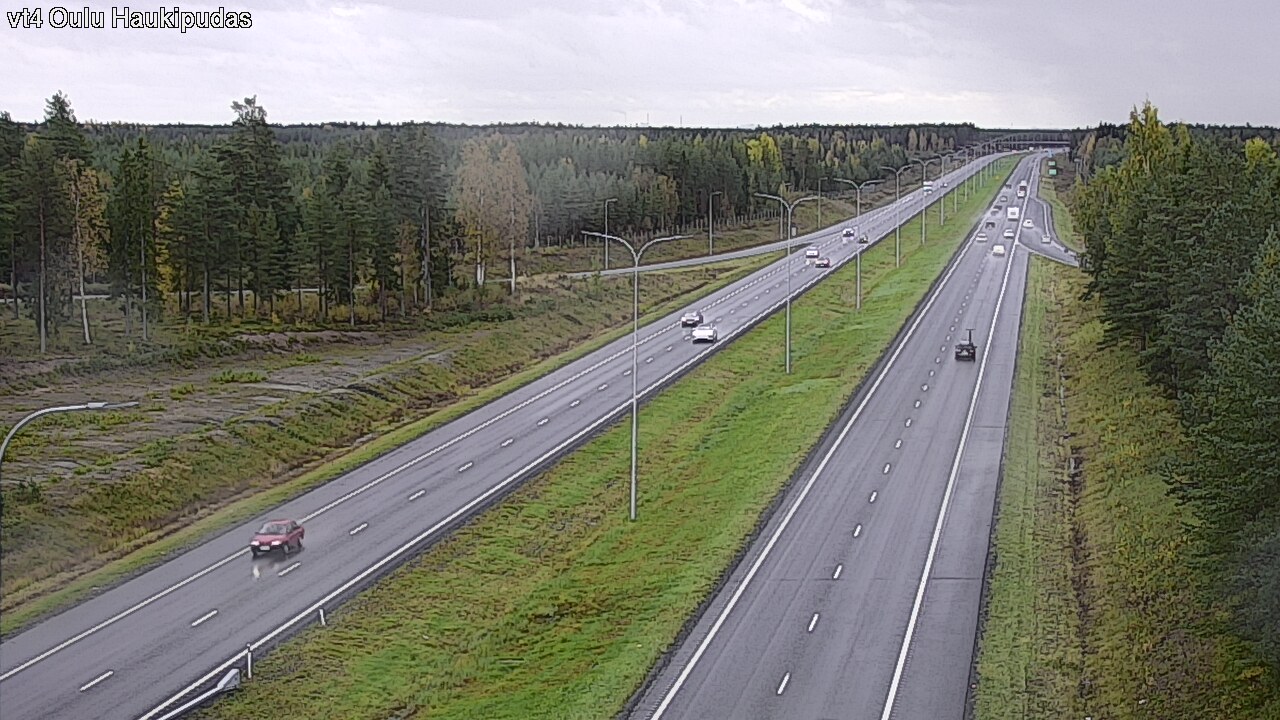 Kelikamerat Kuva Tie 4 Oulu, Haukipudas, Oulu, Pohjois-Pohjanmaa