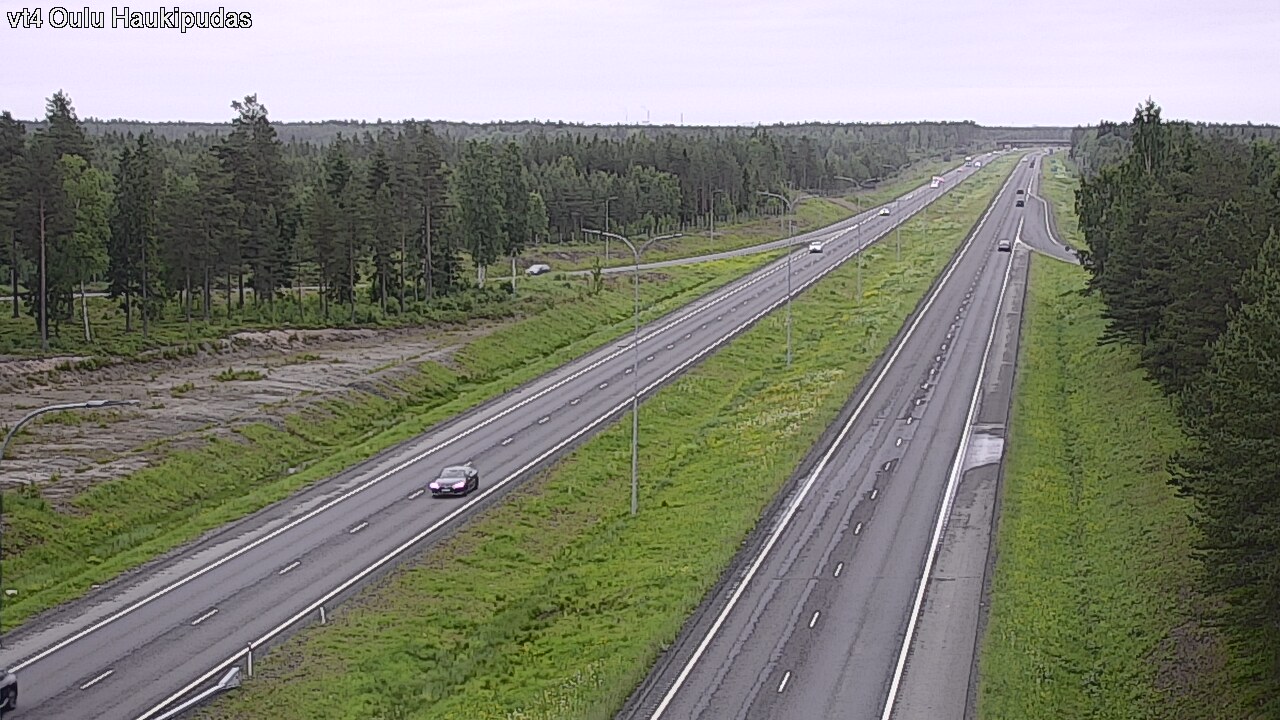 Kelikamerat Kuva Tie 4 Oulu, Haukipudas, Oulu, Pohjois-Pohjanmaa