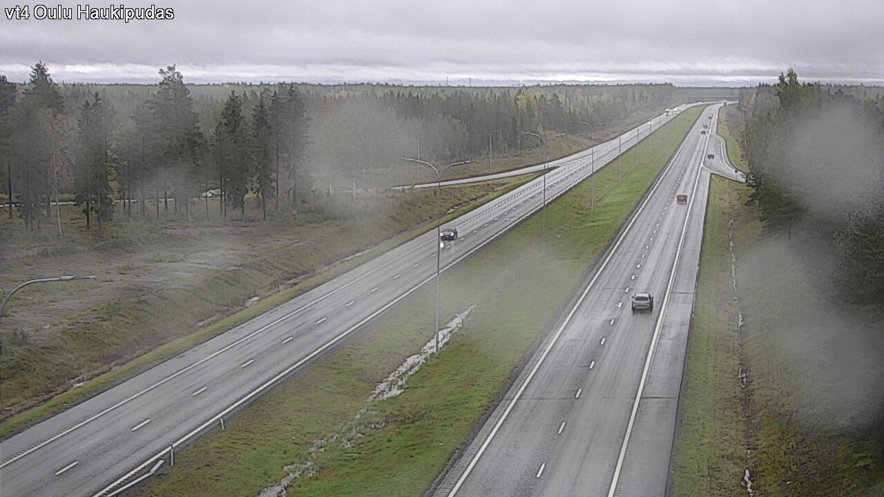 Weather Camera Image Road 4 Oulu, Haukipudas, Oulu, Pohjois-Pohjanmaa