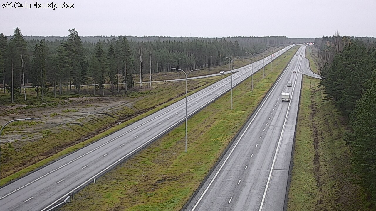 Kelikamerat Kuva Tie 4 Oulu, Haukipudas, Oulu, Pohjois-Pohjanmaa