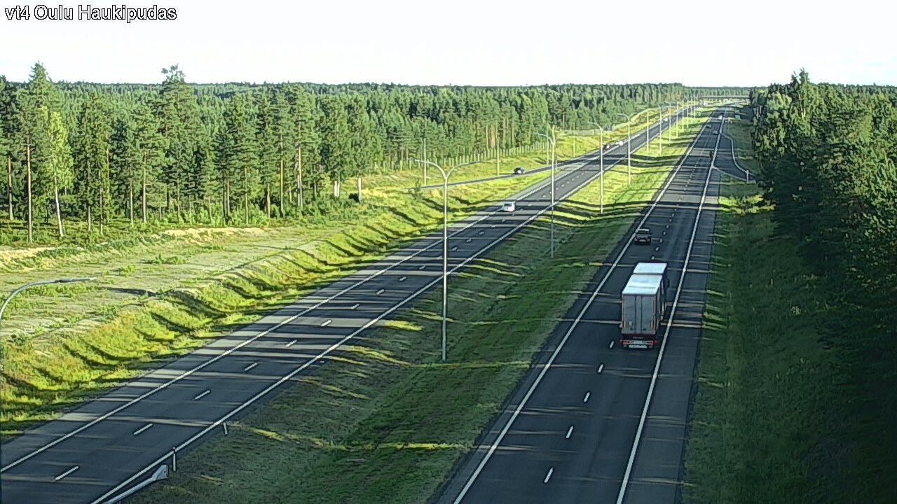 Kelikamerat Kuva Tie 4 Oulu, Haukipudas, Oulu, Pohjois-Pohjanmaa