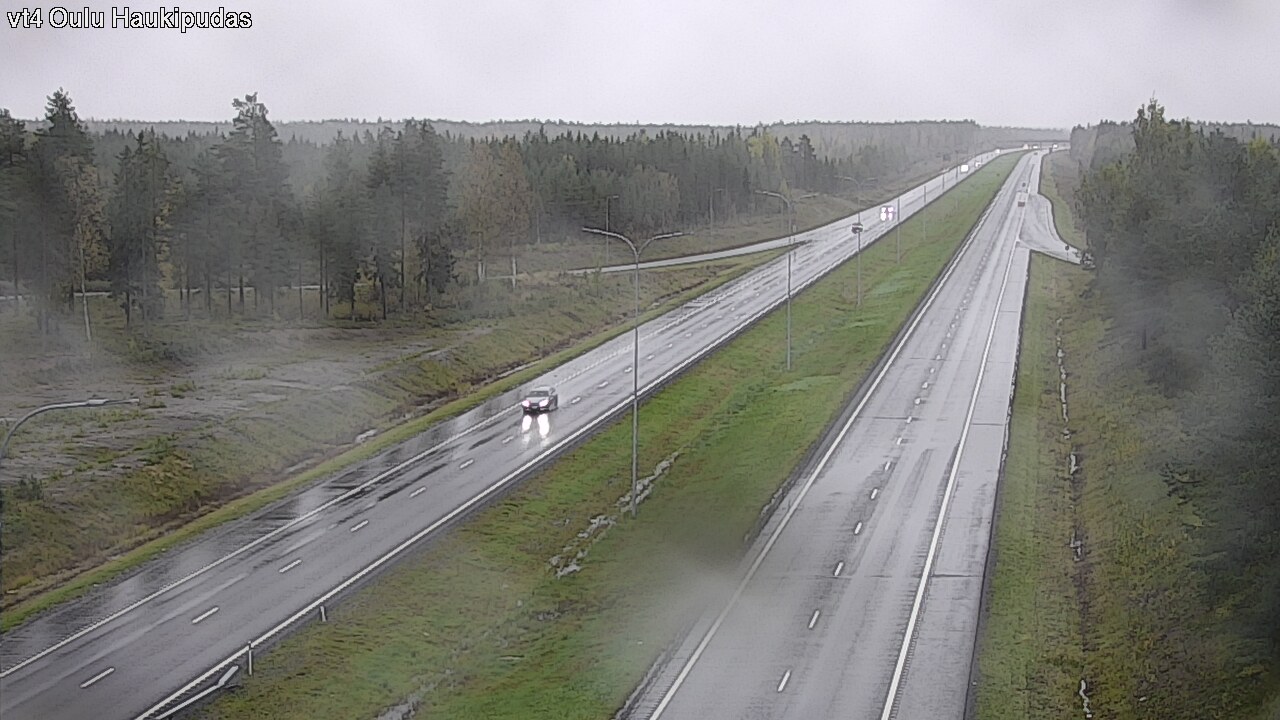Weather Camera Image Road 4 Oulu, Haukipudas, Oulu, Pohjois-Pohjanmaa