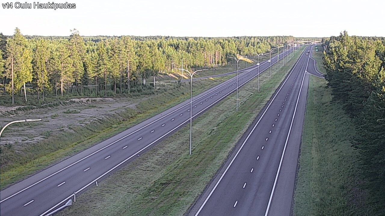 Kelikamerat Kuva Tie 4 Oulu, Haukipudas, Oulu, Pohjois-Pohjanmaa