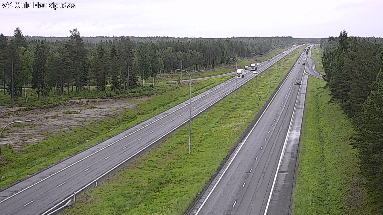 Kelikamerat Kuva Tie 4 Oulu, Haukipudas, Oulu, Pohjois-Pohjanmaa