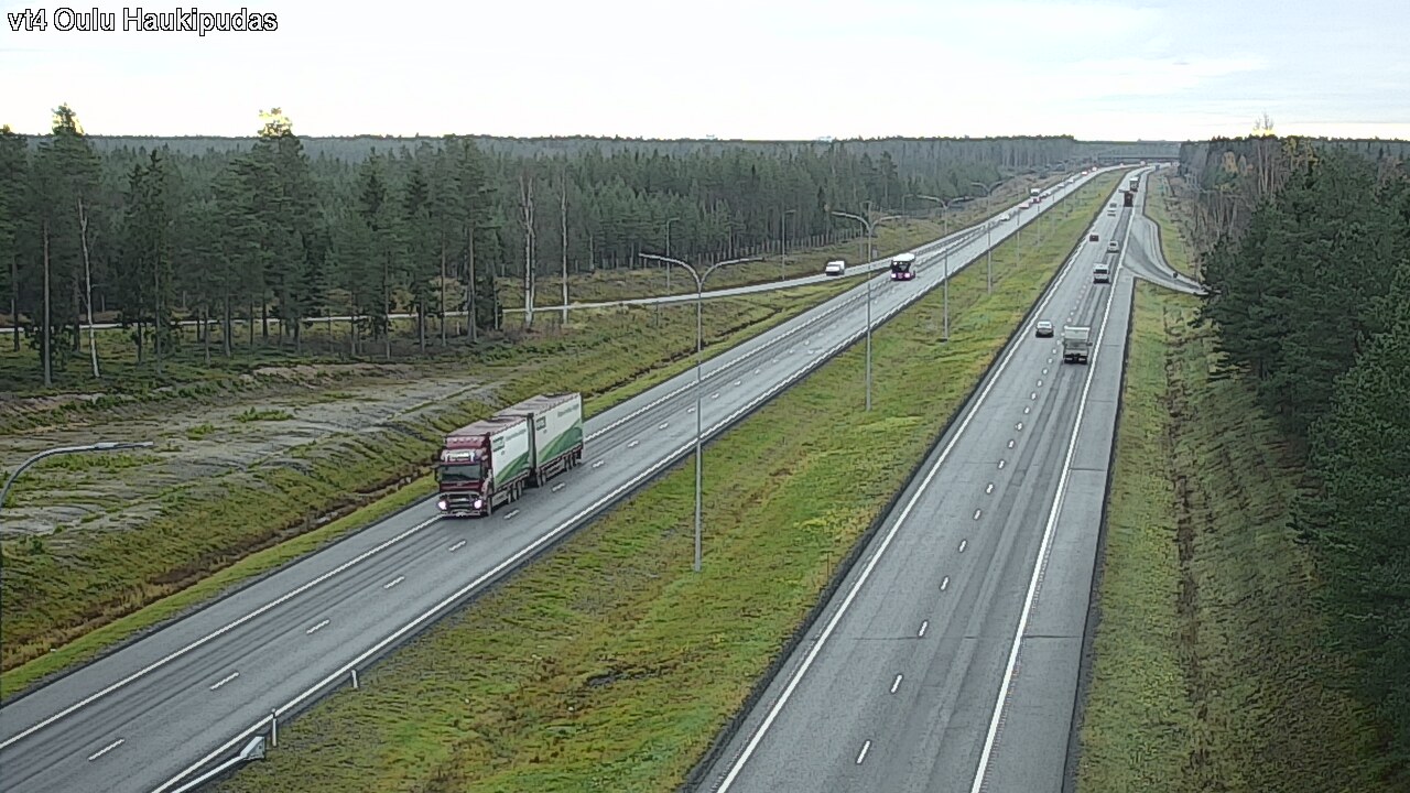 Kelikamerat Kuva Tie 4 Oulu, Haukipudas, Oulu, Pohjois-Pohjanmaa