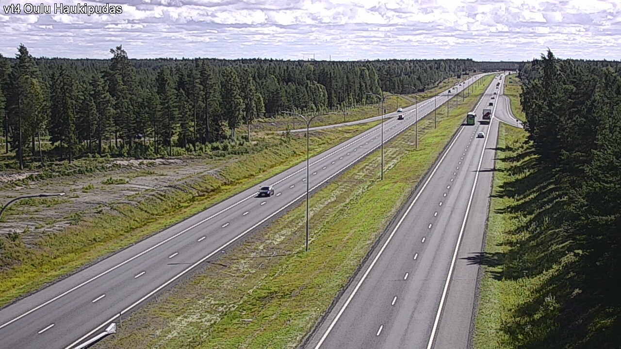 Kelikamerat Kuva Tie 4 Oulu, Haukipudas, Oulu, Pohjois-Pohjanmaa