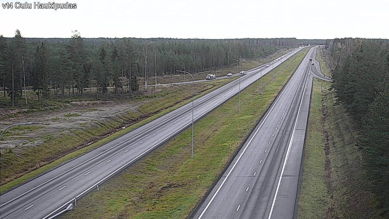 Kelikamerat Kuva Tie 4 Oulu, Haukipudas, Oulu, Pohjois-Pohjanmaa