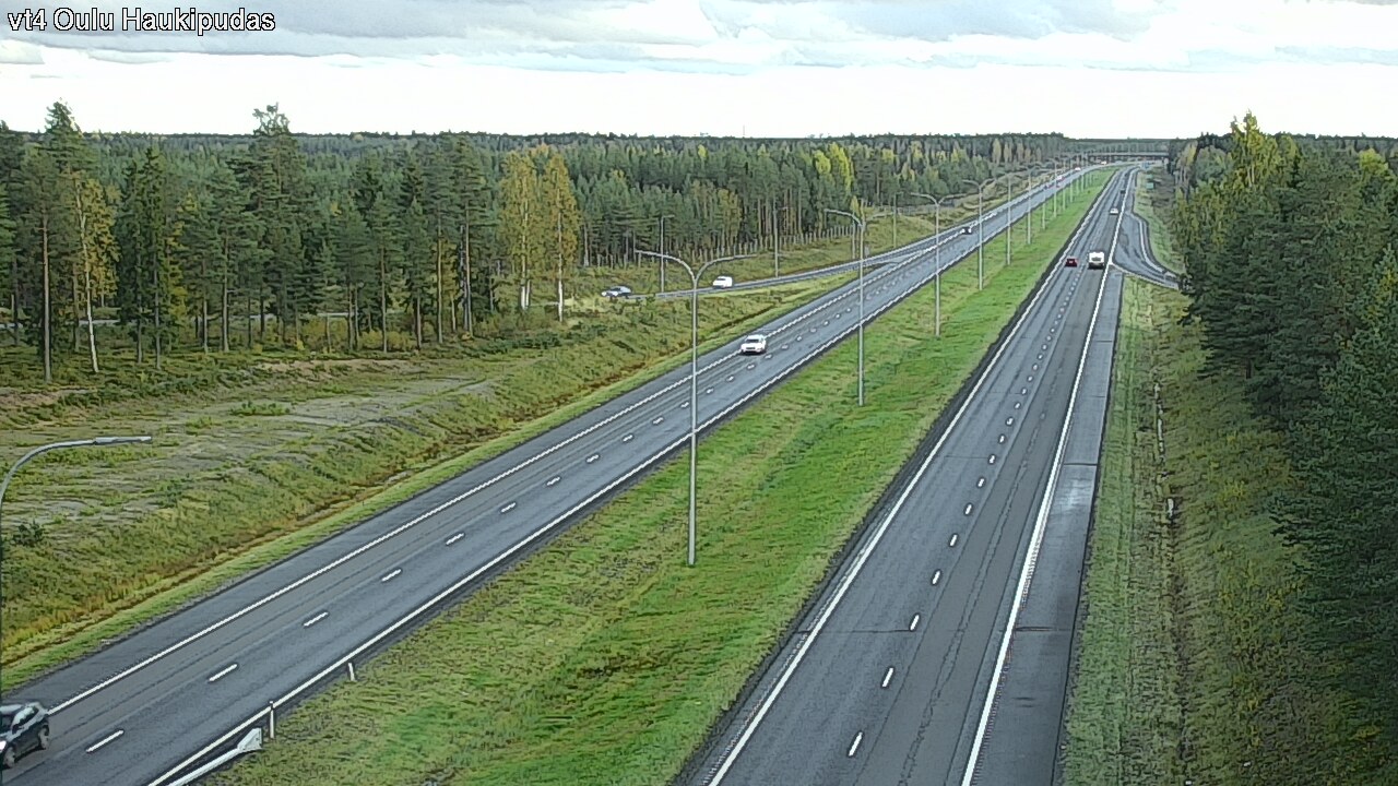 Kelikamerat Kuva Tie 4 Oulu, Haukipudas, Oulu, Pohjois-Pohjanmaa