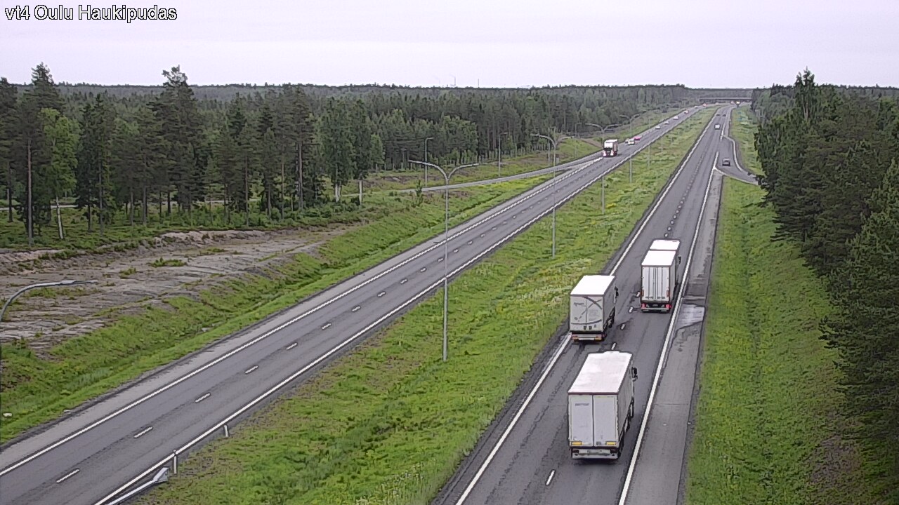 Kelikamerat Kuva Tie 4 Oulu, Haukipudas, Oulu, Pohjois-Pohjanmaa