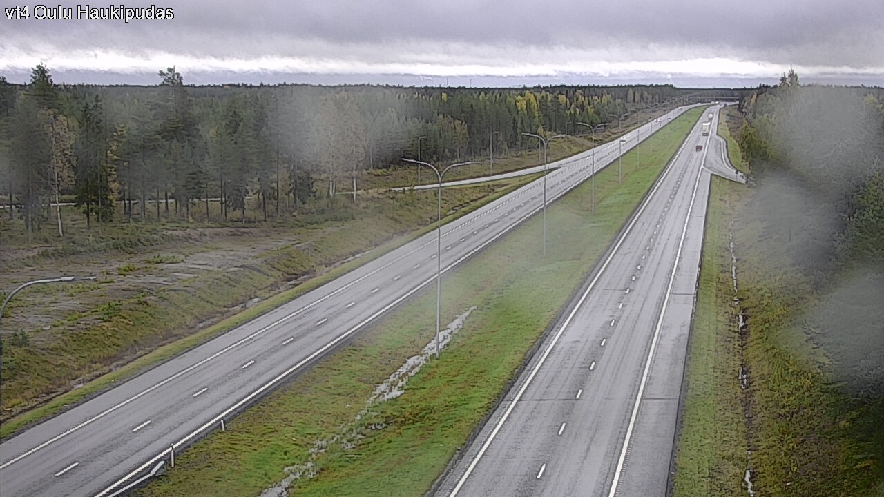 Weather Camera Image Road 4 Oulu, Haukipudas, Oulu, Pohjois-Pohjanmaa