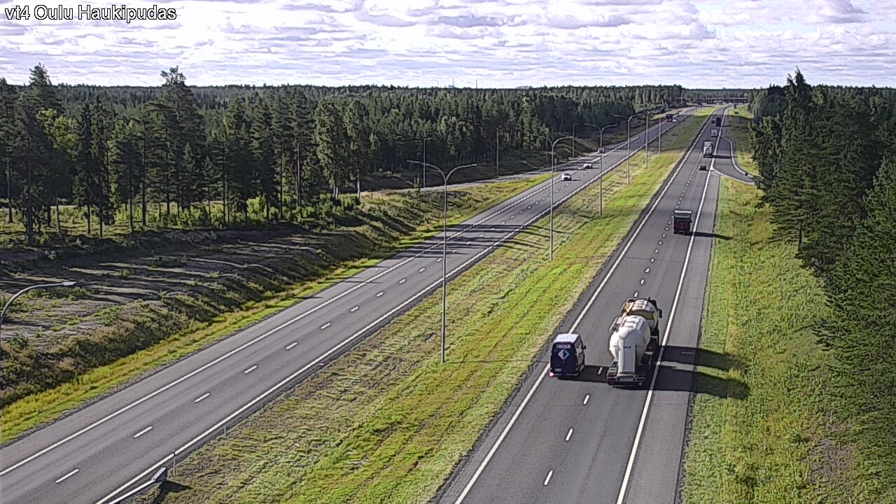 Kelikamerat Kuva Tie 4 Oulu, Haukipudas, Oulu, Pohjois-Pohjanmaa