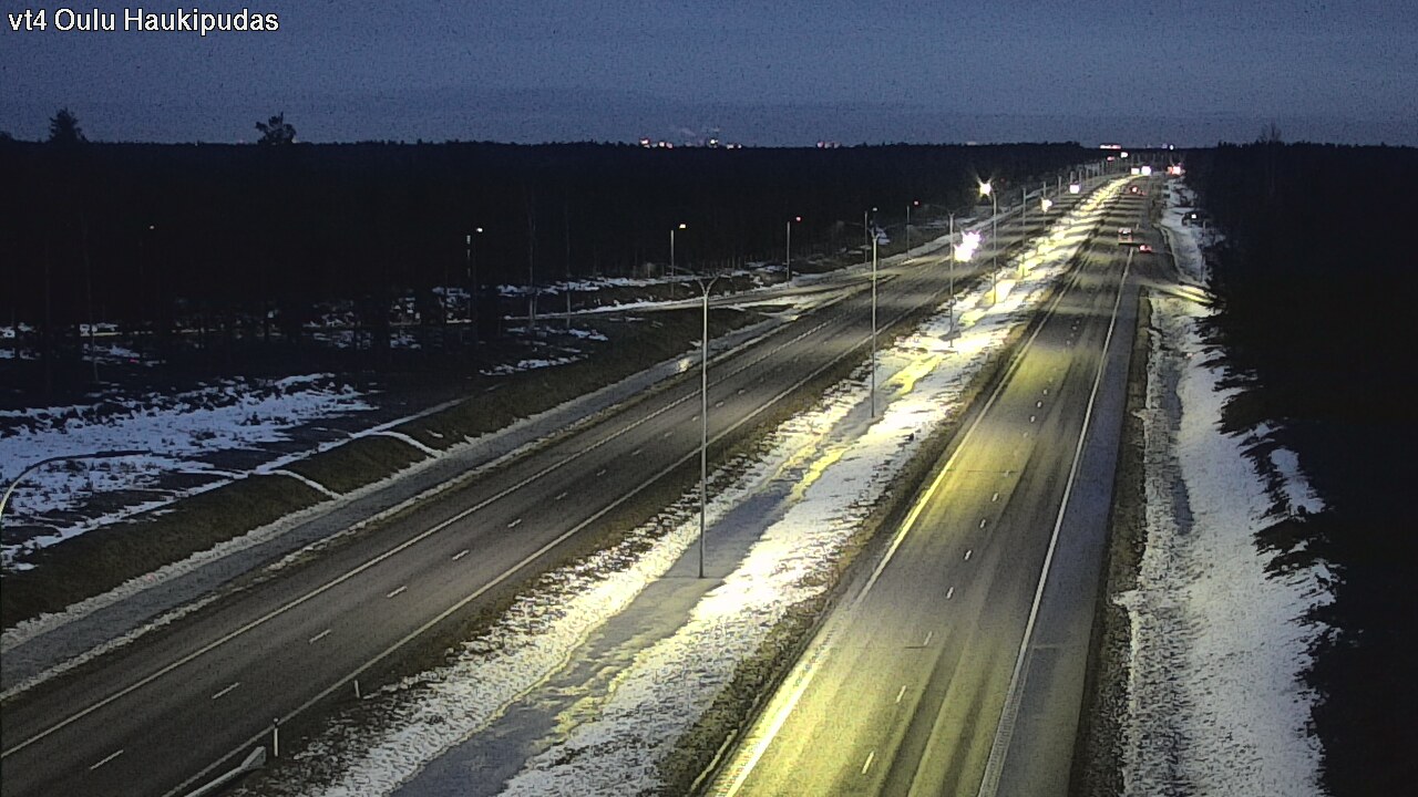 Kelikamerat Kuva Tie 4 Oulu, Haukipudas, Oulu, Pohjois-Pohjanmaa