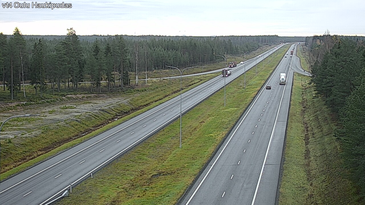 Kelikamerat Kuva Tie 4 Oulu, Haukipudas, Oulu, Pohjois-Pohjanmaa