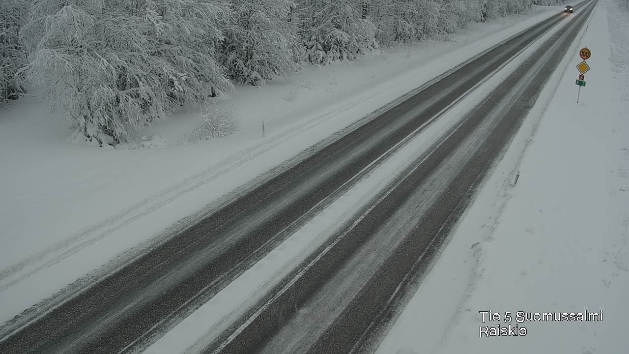 Kelikamerat Kuva Tie 5 Suomussalmi Raiskio, Suomussalmi, Kainuu