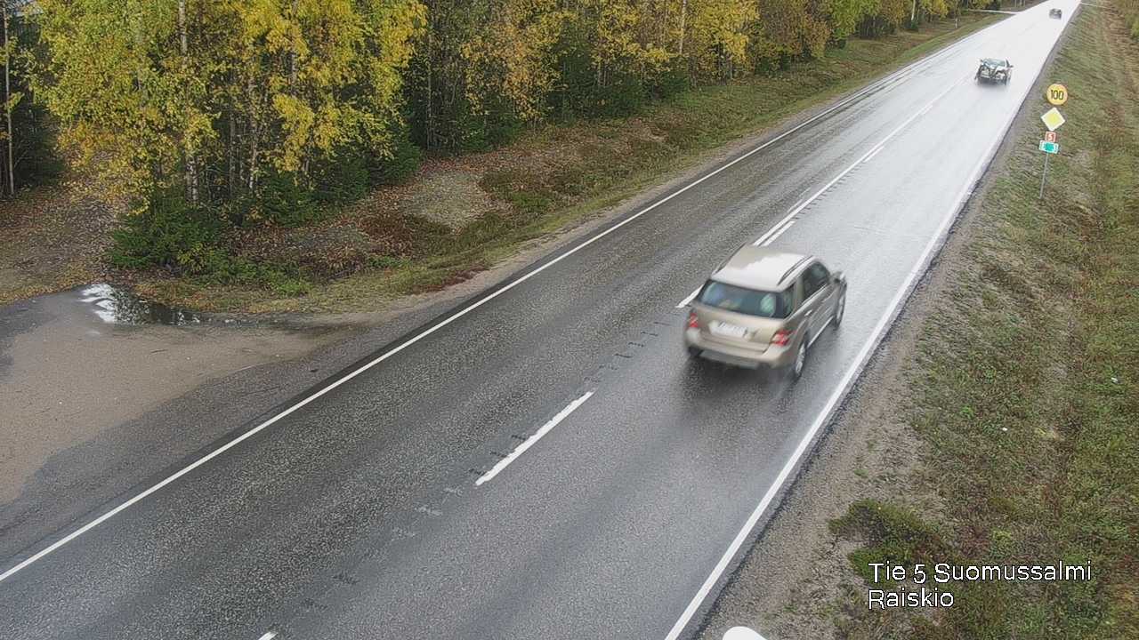 Kelikamerat Kuva Tie 5 Suomussalmi Raiskio, Suomussalmi, Kainuu