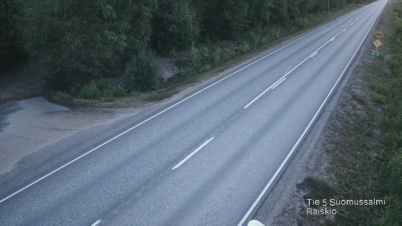 Kelikamerat Kuva Tie 5 Suomussalmi Raiskio, Suomussalmi, Kainuu