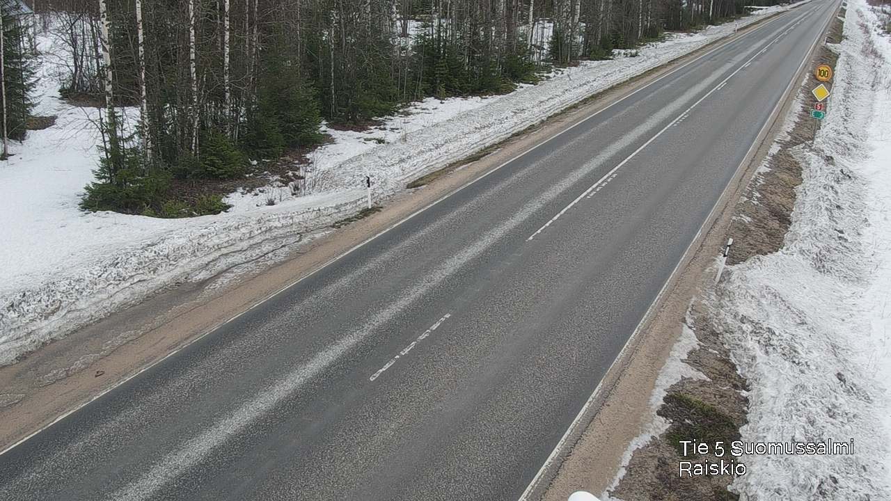 Kelikamerat Kuva Tie 5 Suomussalmi Raiskio, Suomussalmi, Kainuu