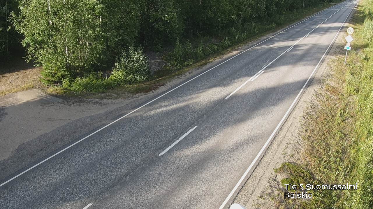 Kelikamerat Kuva Tie 5 Suomussalmi Raiskio, Suomussalmi, Kainuu