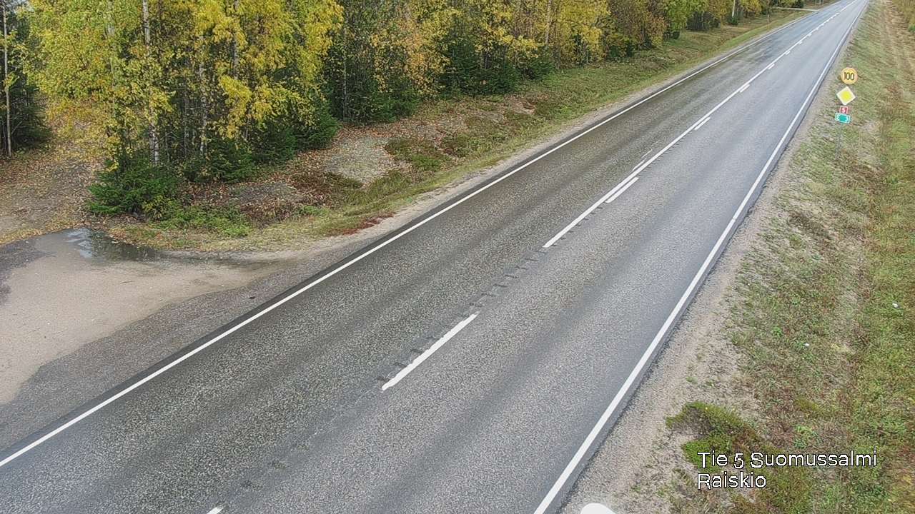 Kelikamerat Kuva Tie 5 Suomussalmi Raiskio, Suomussalmi, Kainuu