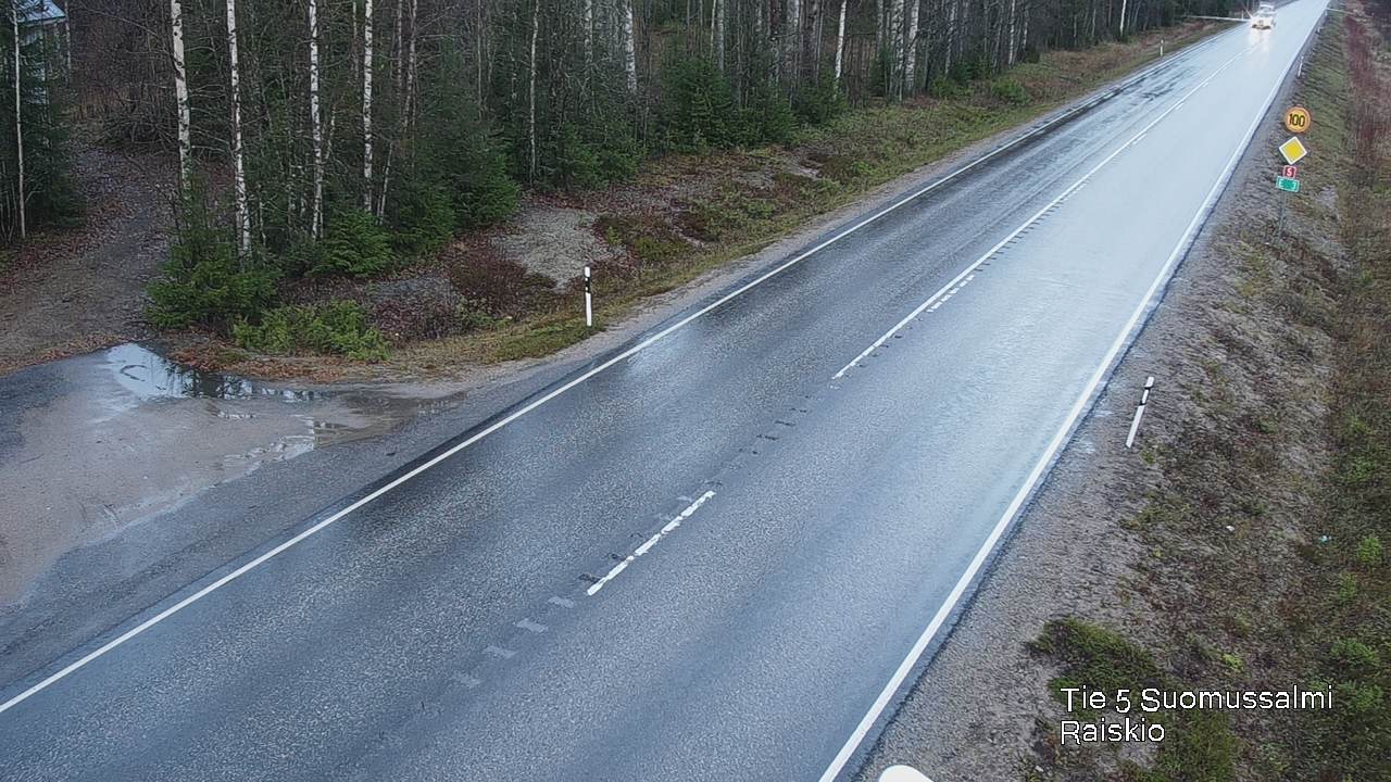 Kelikamerat Kuva Tie 5 Suomussalmi Raiskio, Suomussalmi, Kainuu