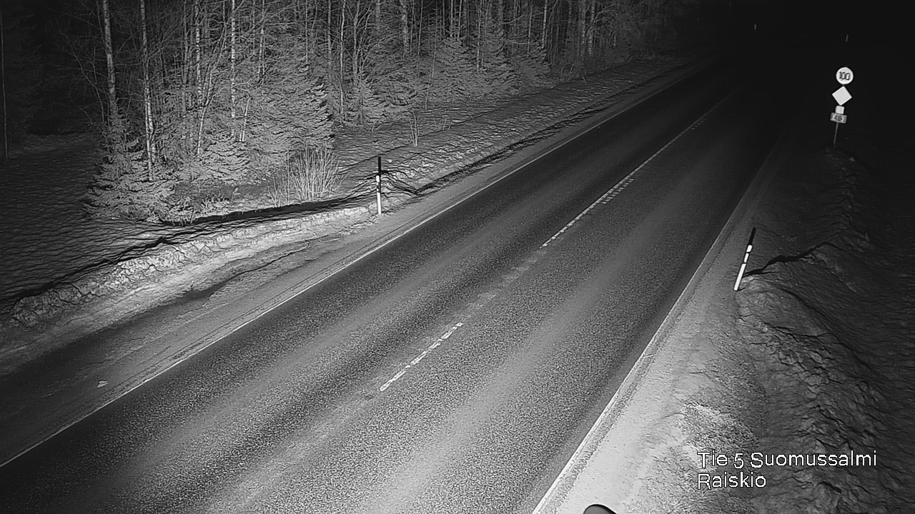 Kelikamerat Kuva Tie 5 Suomussalmi Raiskio, Suomussalmi, Kainuu