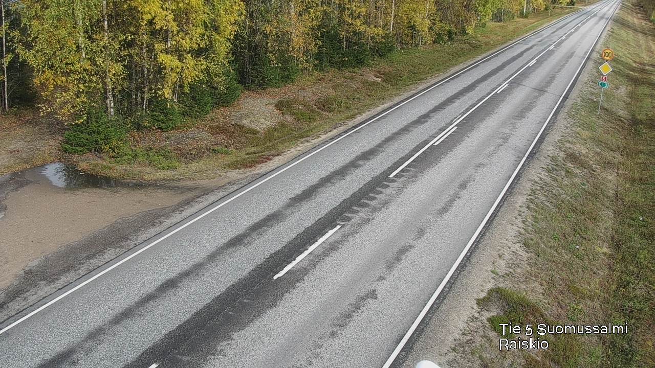 Kelikamerat Kuva Tie 5 Suomussalmi Raiskio, Suomussalmi, Kainuu