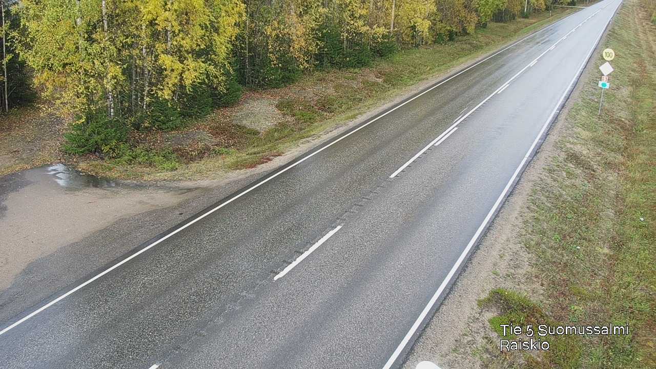 Kelikamerat Kuva Tie 5 Suomussalmi Raiskio, Suomussalmi, Kainuu