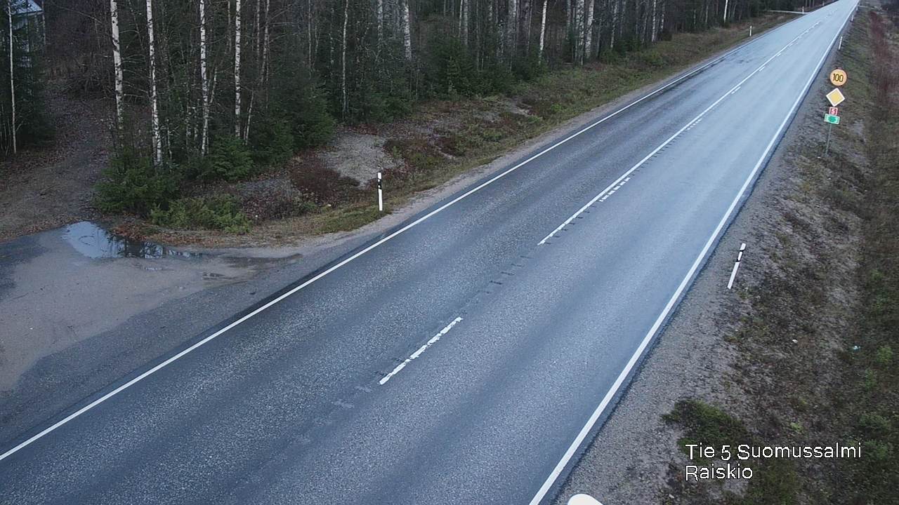 Kelikamerat Kuva Tie 5 Suomussalmi Raiskio, Suomussalmi, Kainuu