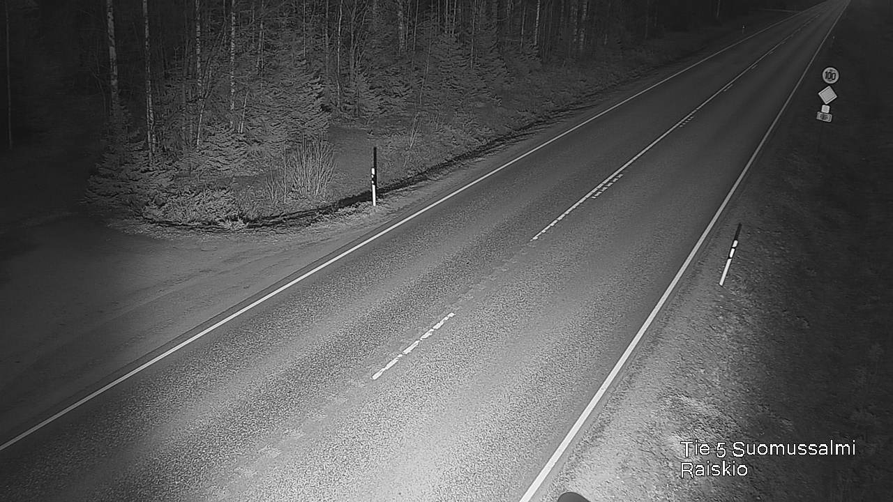 Kelikamerat Kuva Tie 5 Suomussalmi Raiskio, Suomussalmi, Kainuu
