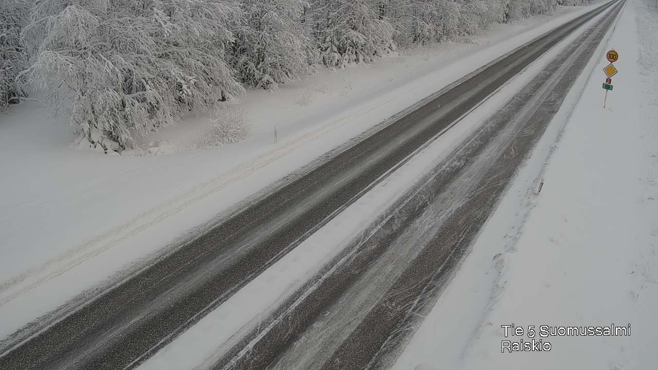 Kelikamerat Kuva Tie 5 Suomussalmi Raiskio, Suomussalmi, Kainuu