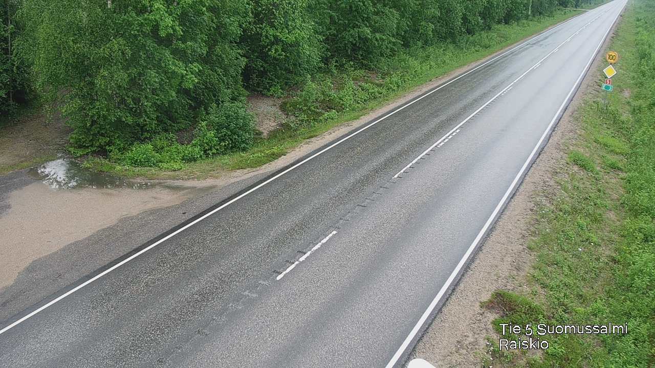 Kelikamerat Kuva Tie 5 Suomussalmi Raiskio, Suomussalmi, Kainuu