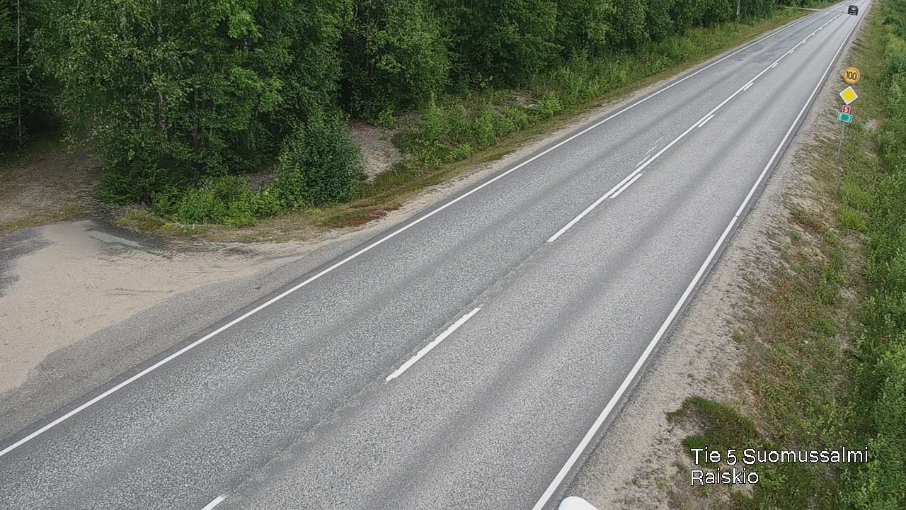 Kelikamerat Kuva Tie 5 Suomussalmi Raiskio, Suomussalmi, Kainuu