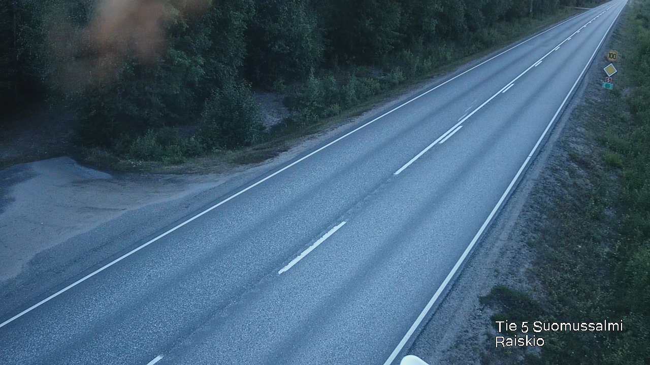 Kelikamerat Kuva Tie 5 Suomussalmi Raiskio, Suomussalmi, Kainuu