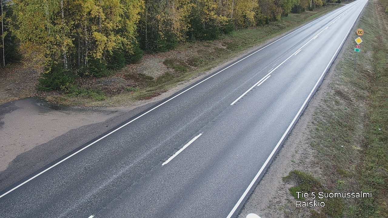 Kelikamerat Kuva Tie 5 Suomussalmi Raiskio, Suomussalmi, Kainuu