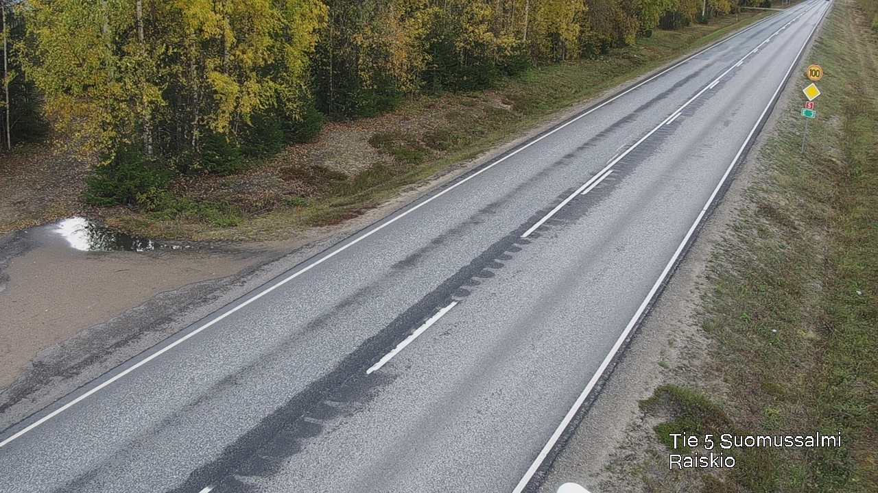 Kelikamerat Kuva Tie 5 Suomussalmi Raiskio, Suomussalmi, Kainuu