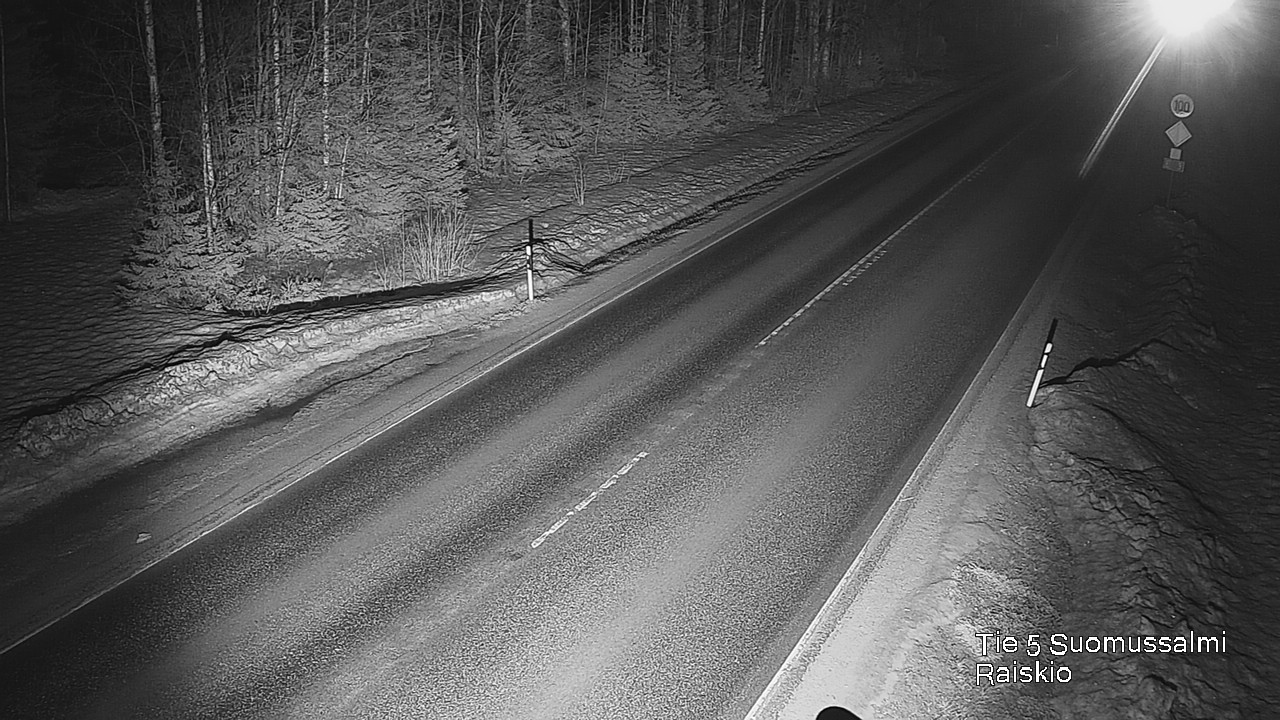 Kelikamerat Kuva Tie 5 Suomussalmi Raiskio, Suomussalmi, Kainuu