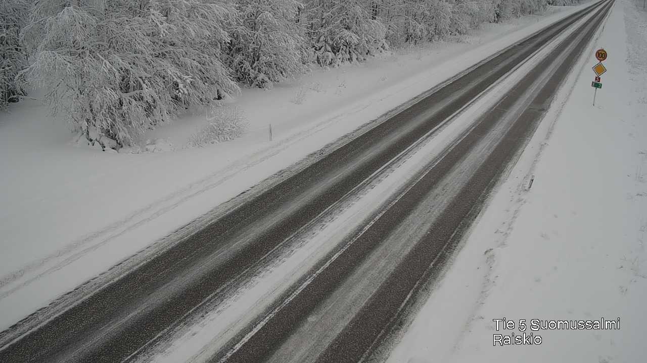 Kelikamerat Kuva Tie 5 Suomussalmi Raiskio, Suomussalmi, Kainuu