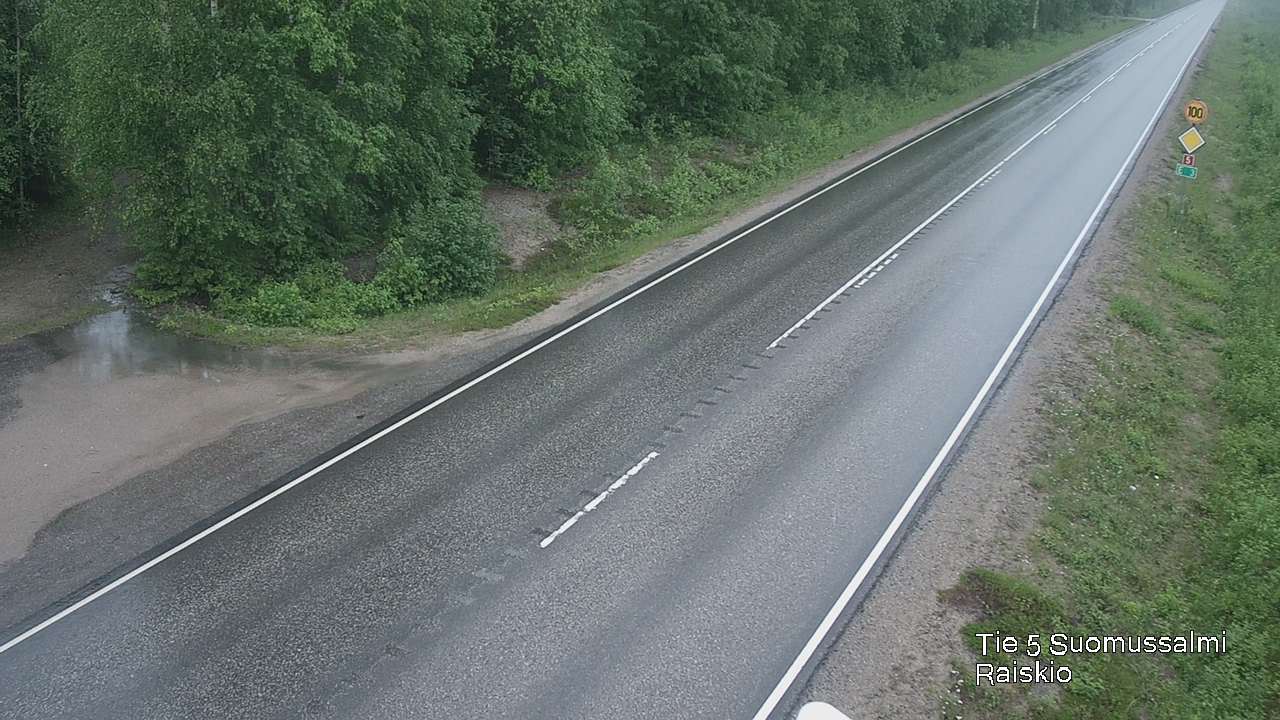 Kelikamerat Kuva Tie 5 Suomussalmi Raiskio, Suomussalmi, Kainuu